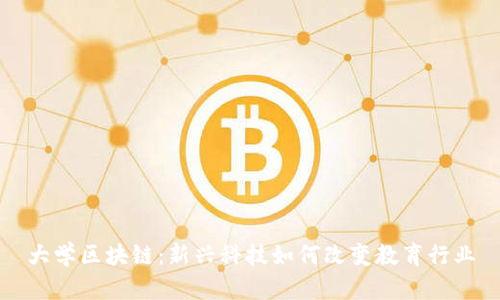 大学区块链：新兴科技如何改变教育行业