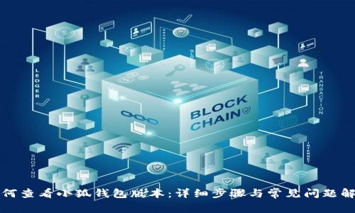 如何查看小狐钱包版本：详细步骤与常见问题解答